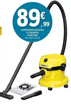 Oferta de Karcher - Aspirador Sólidos Elíquidos por 89,99€ em E.Leclerc