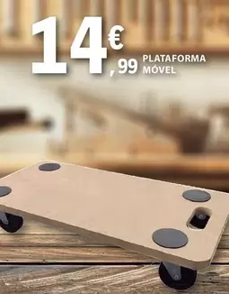 Oferta de Plataforma Movel por 14,99€ em E.Leclerc