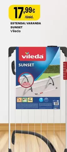 Oferta de Vileda - Estendal Varanda Sunset por 17,99€ em Intermarché