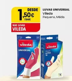 Oferta de Vileda - Luvas Universal por 1,5€ em Intermarché