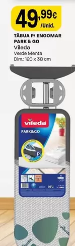 Oferta de Vileda - Tábua P/ Engomar por 49,99€ em Intermarché