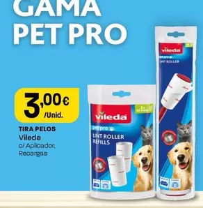 Oferta de Vileda - Tira Pelos por 3€ em Intermarché