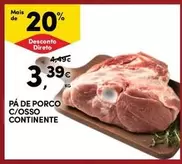 Oferta de Continente - Pâ De Porco C/osso por 3,39€ em Continente