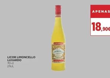 Oferta de Licor Limoncello por 18,9€ em superCOR