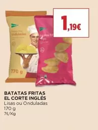 Oferta de El Corte Inglés - Batatas Fritas por 1,19€ em superCOR