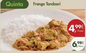 Oferta de Frango Tandoori por 4,99€ em Pingo Doce