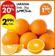 Oferta de Laranja por 2,99€ em Pingo Doce