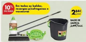 Oferta de BALDE DE LIMPEZA por 2,84€ em Pingo Doce