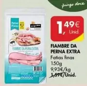 Oferta de Pingo doce - Fiambre Da Perna Extra por 1,49€ em Pingo Doce