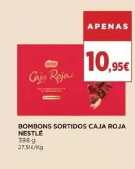 Oferta de Bombons Sortidos Caja Roja por 10,95€ em El Corte Inglés