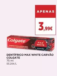 Oferta de Colgate - Dentífrico Max White Carvãoem El Corte Inglés