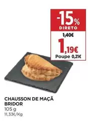 Oferta de Chausson De Maçã Bridor por 1,19€ em El Corte Inglés