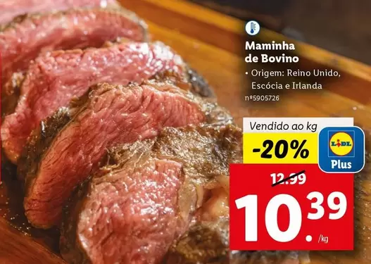 Oferta de Lidl - Maminha De Bovino por 10,39€ em Lidl