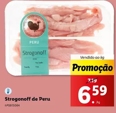 Oferta de Strogonoff De Peru por 6,59€ em Lidl