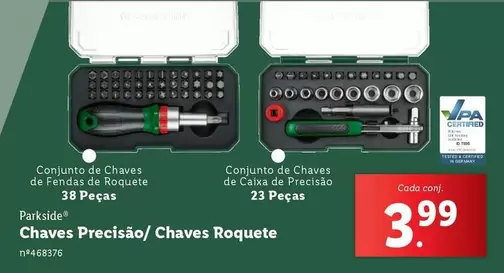 Oferta de Chaves Precisão/ Chaves Roquete por 3,99€ em Lidl