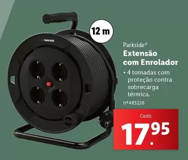 Oferta de Parkside - Parkside Com Enrolador por 17,95€ em Lidl