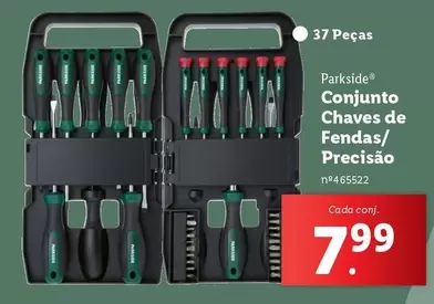 Oferta de Parkside - 37 Peçasem Lidl