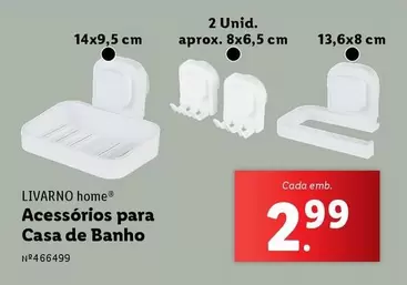 Oferta de Acesorios Para Casa De Banho por 2,99€ em Lidl