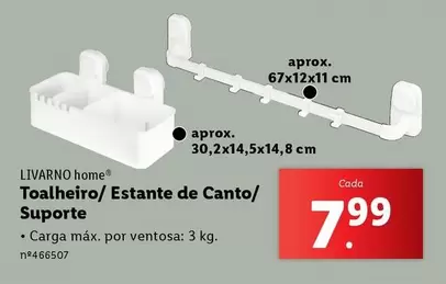 Oferta de Toalheiro/estante De Canto/Suporte por 7,99€ em Lidl