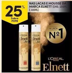 Oferta de Elnett - Na Lacas E Mousse Da Marcaem Continente