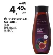 Oferta de Nivea - Oleo Corporal Mylabel por 4,49€ em Continente