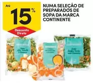 Oferta de Continente - Numa Selecao De Preparados De Sopa Da Marcaem Continente