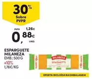 Oferta de Milaneza - Esparguete por 0,88€ em Continente