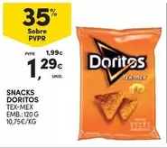 Oferta de Doritos - Snacks por 1,29€ em Continente