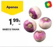 Oferta de Nabo S/ Rama por 1,99€ em Continente