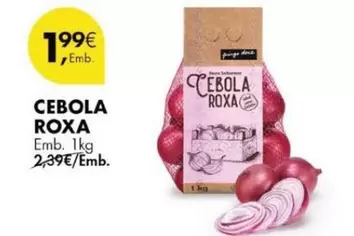 Oferta de Cebola por 1,99€ em Pingo Doce