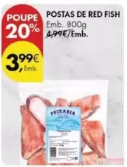 Oferta de Postas De Red Fish por 3,99€ em Pingo Doce