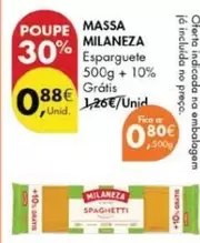 Oferta de Milaneza - Massa por 0,88€ em Pingo Doce