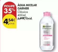 Oferta de Garnier - Água Micelar por 4,54€ em Pingo Doce