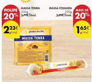 Oferta de Dia - Massa Folhada por 2,23€ em Pingo Doce