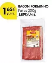 Oferta de Porminho - Bacon por 1,65€ em Pingo Doce