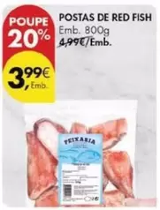 Oferta de Postas De Red Fish por 3,99€ em Pingo Doce