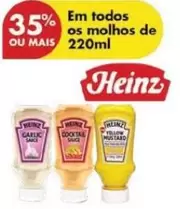 Oferta de Heinz - Em Todos Os Molhosem Pingo Doce