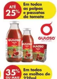 Oferta de As - Em todos os molhos de 220mlem Pingo Doce