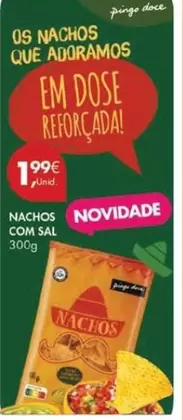 Oferta de .Com - Nachos Com Sal por 1,99€ em Pingo Doce