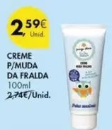 Oferta de Creme P/Muda Da Fralda por 2,59€ em Pingo Doce