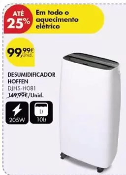 Oferta de Hoffen - Desumidificador por 99,99€ em Pingo Doce