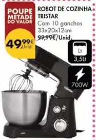 Oferta de Tristar - Robot De Cozinha por 49,99€ em Pingo Doce