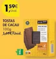 Oferta de Tostas De Cacau por 1,59€ em Pingo Doce