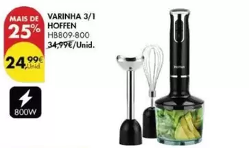 Oferta de Hoffen - Varinha 3/1 por 24,99€ em Pingo Doce