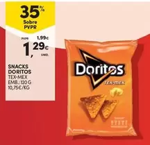 Oferta de Doritos - Snacks por 1,29€ em Continente