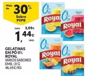 Oferta de Royal - Gelatinas Em Po 0% por 1,44€ em Continente