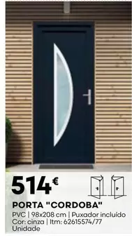 Oferta de Porta "Cordoba" por 514€ em Bricomarché