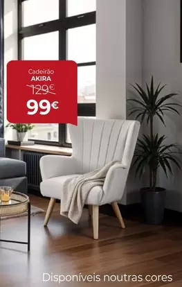 Oferta de Cadeirão Akira por 99€ em Homy Casa